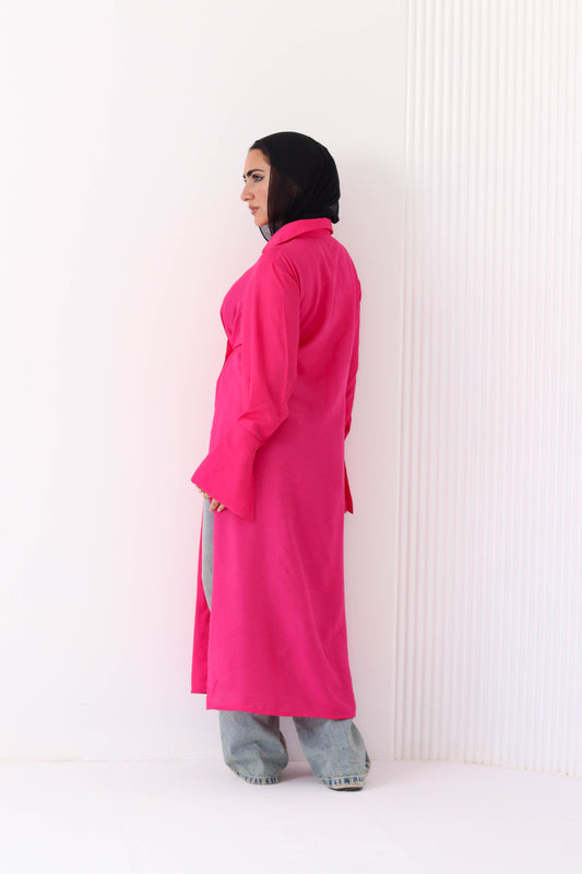 Fiona Shirt in Fushia