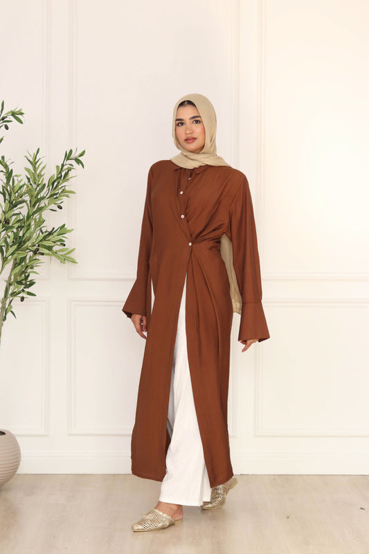 Fiona Shirt in Brown