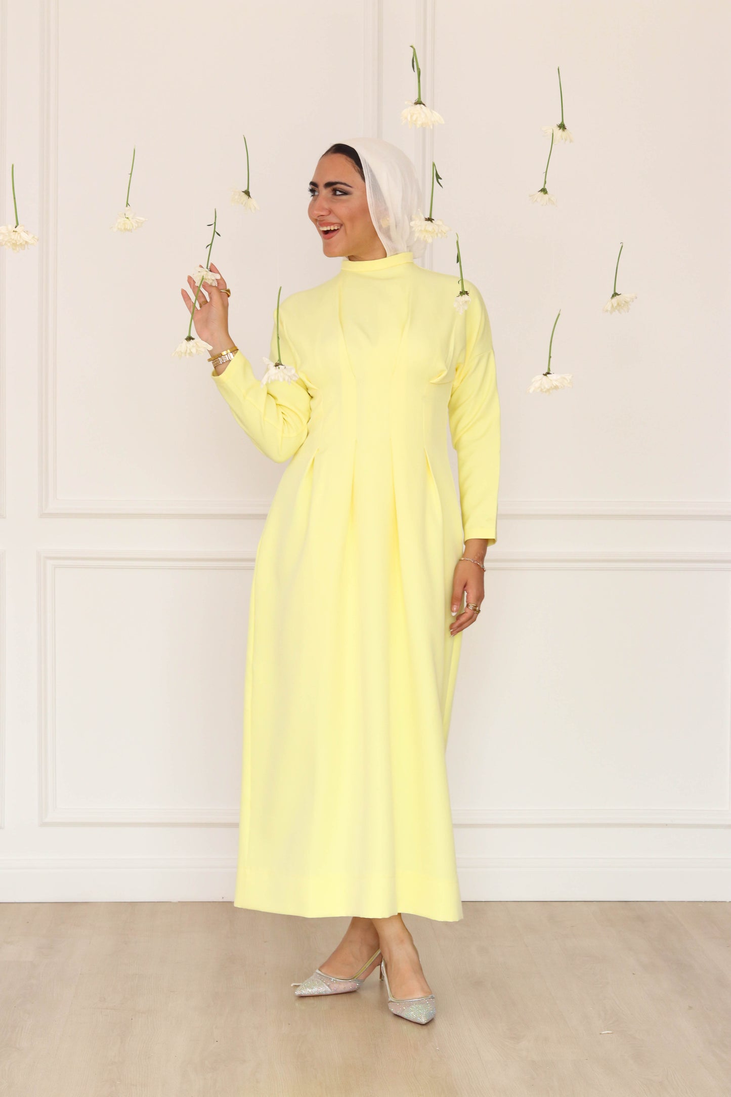 Bella dress in Yellow