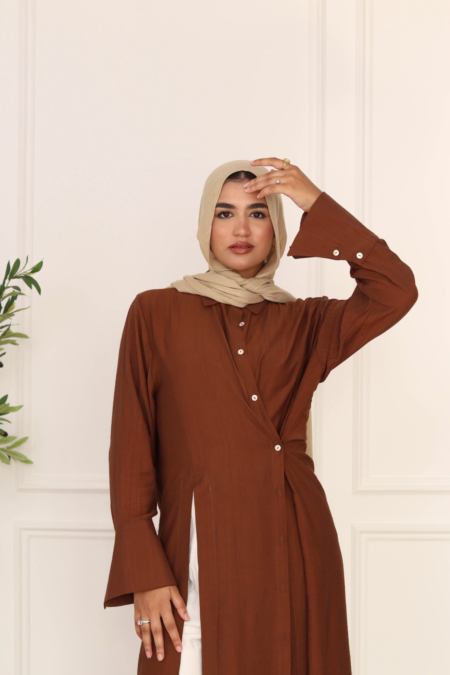 Fiona Shirt in Brown