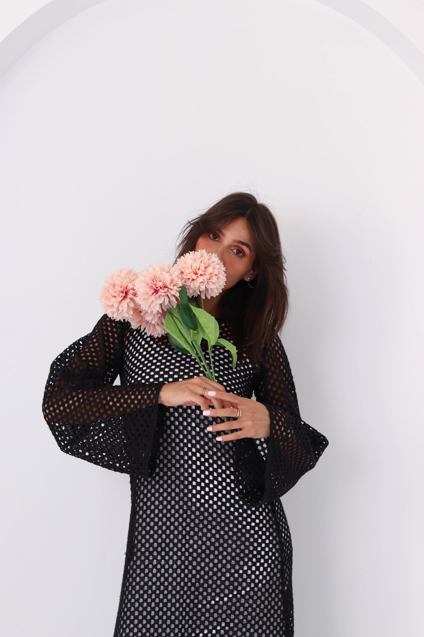 Fishnet coverup/dress