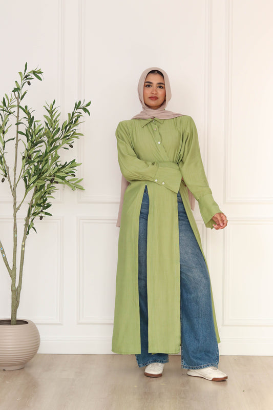 Fiona Shirt in Pistachio