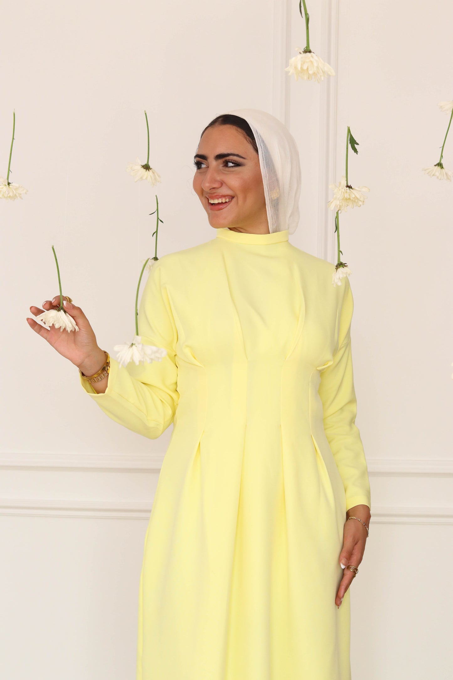 Bella dress in Yellow