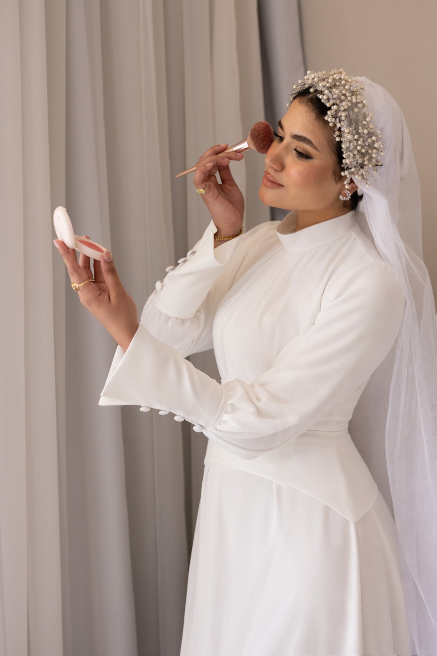 "Cecile” dress in white [PRE-ORDER]
