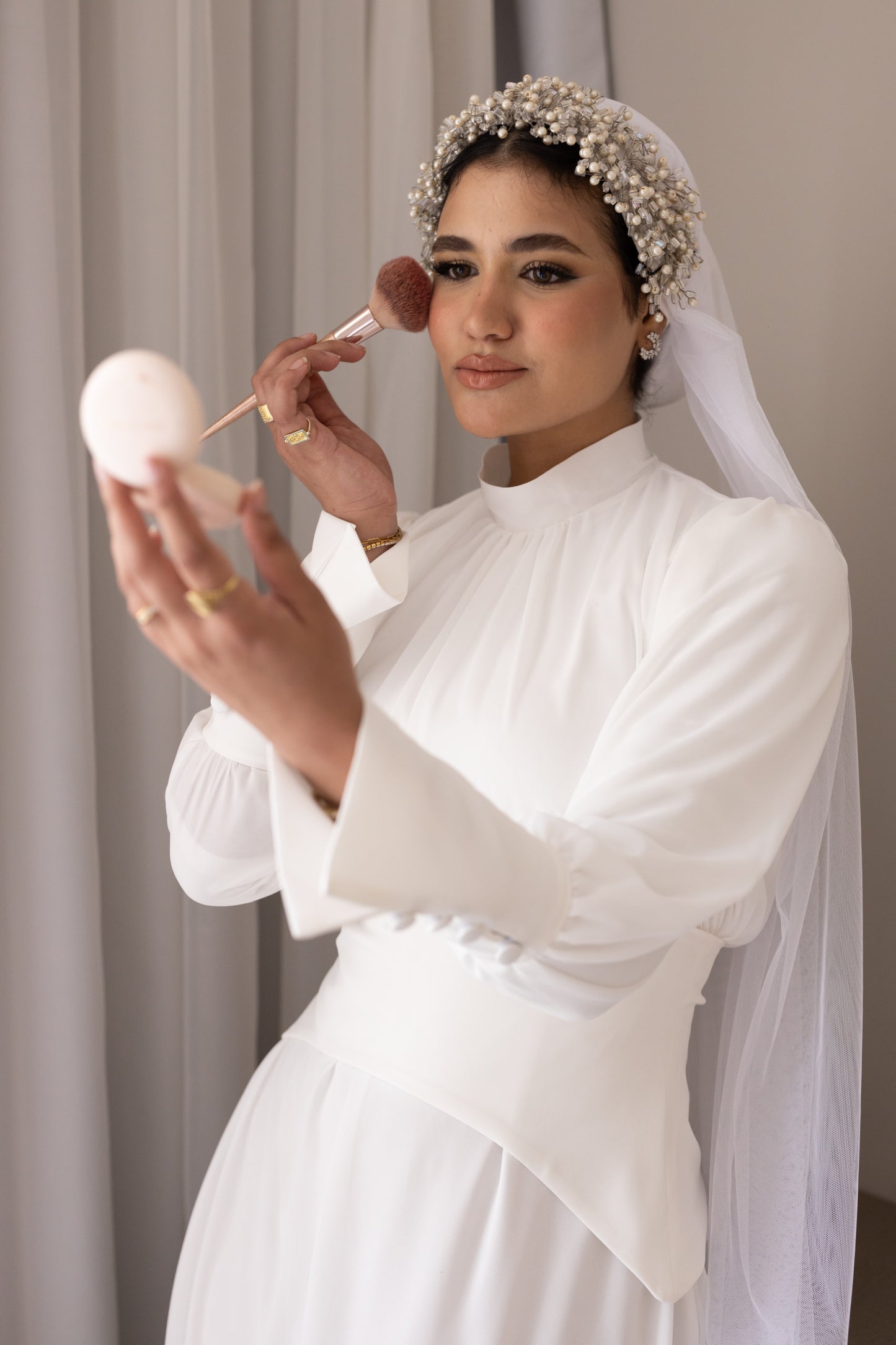 "Cecile” dress in white [PRE-ORDER]