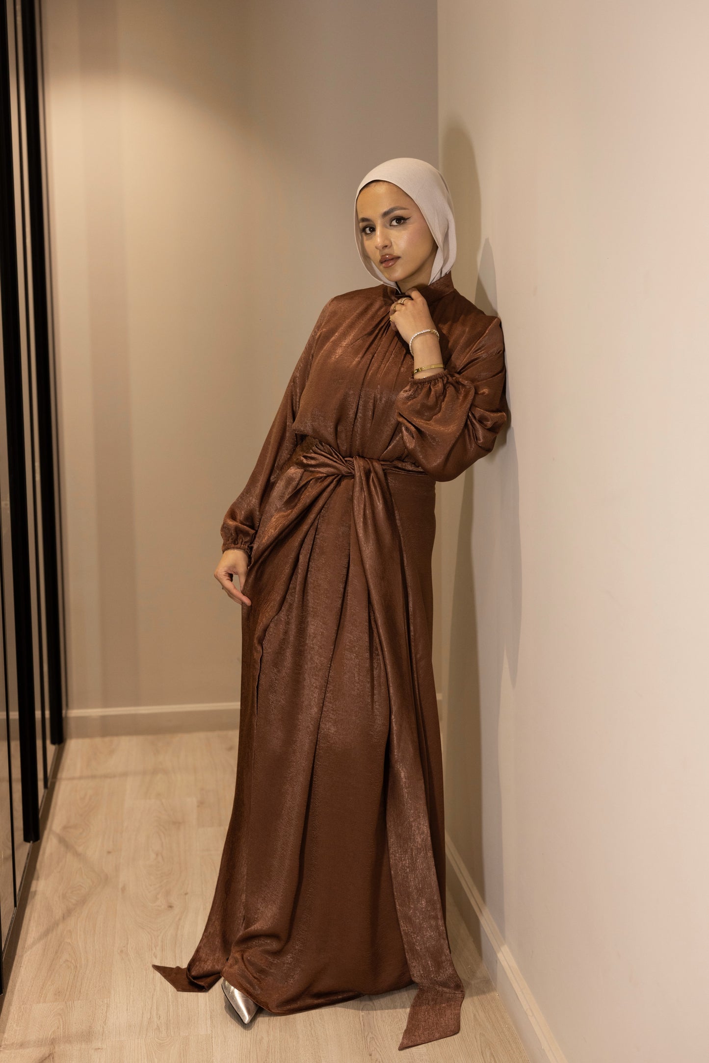 "SOLA” dress in havan