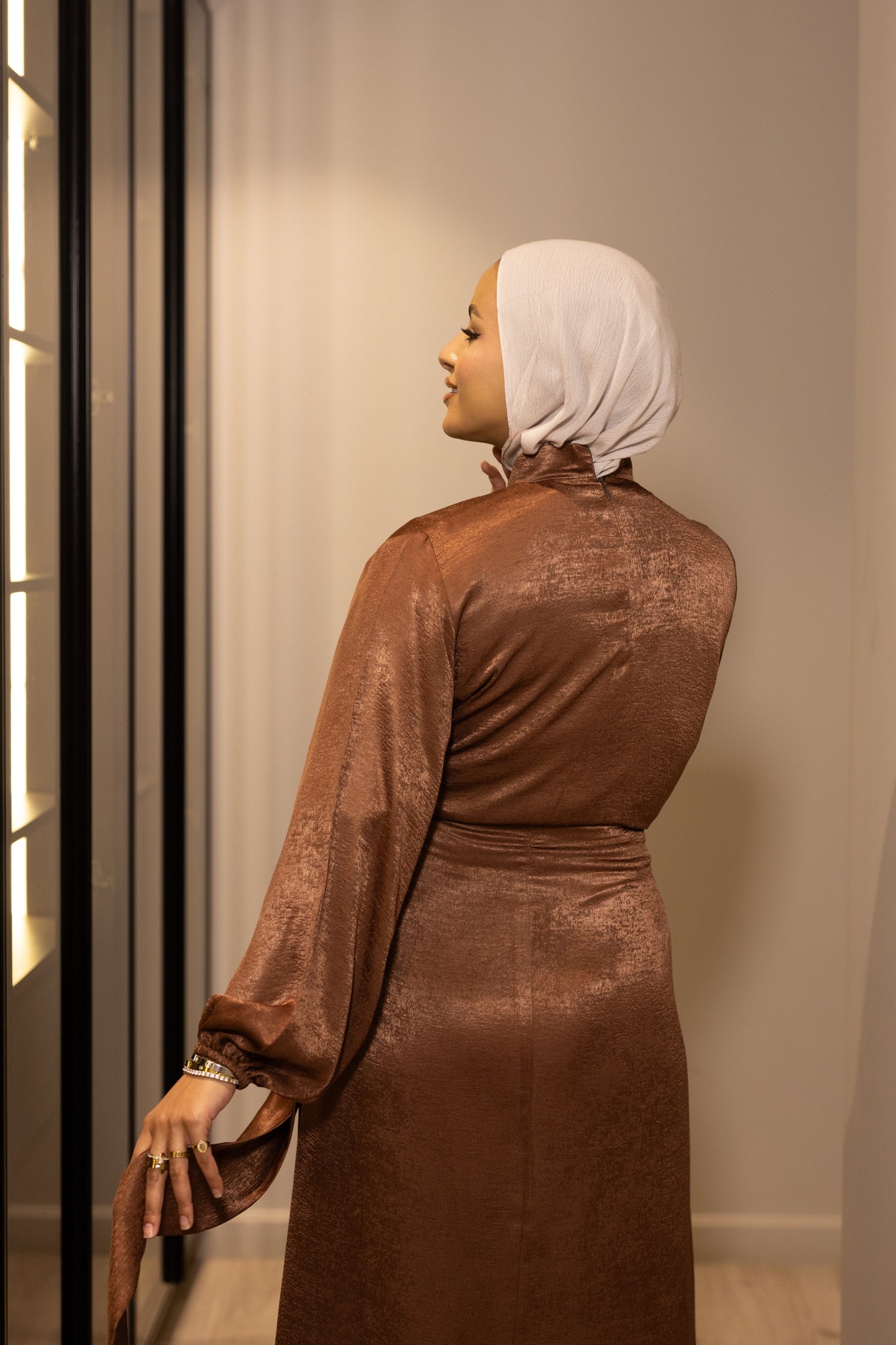 "SOLA” dress in havan