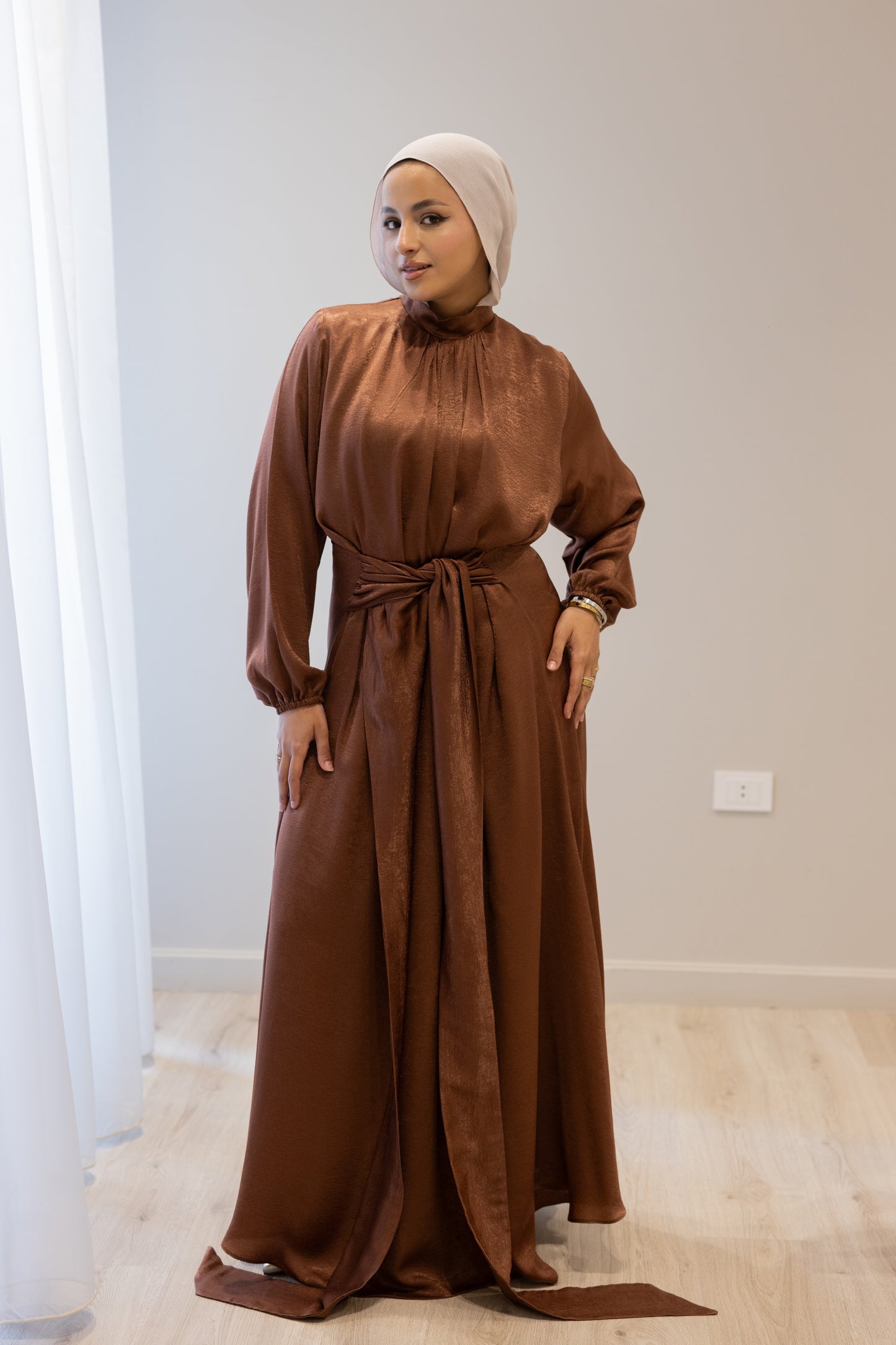 "SOLA” dress in havan