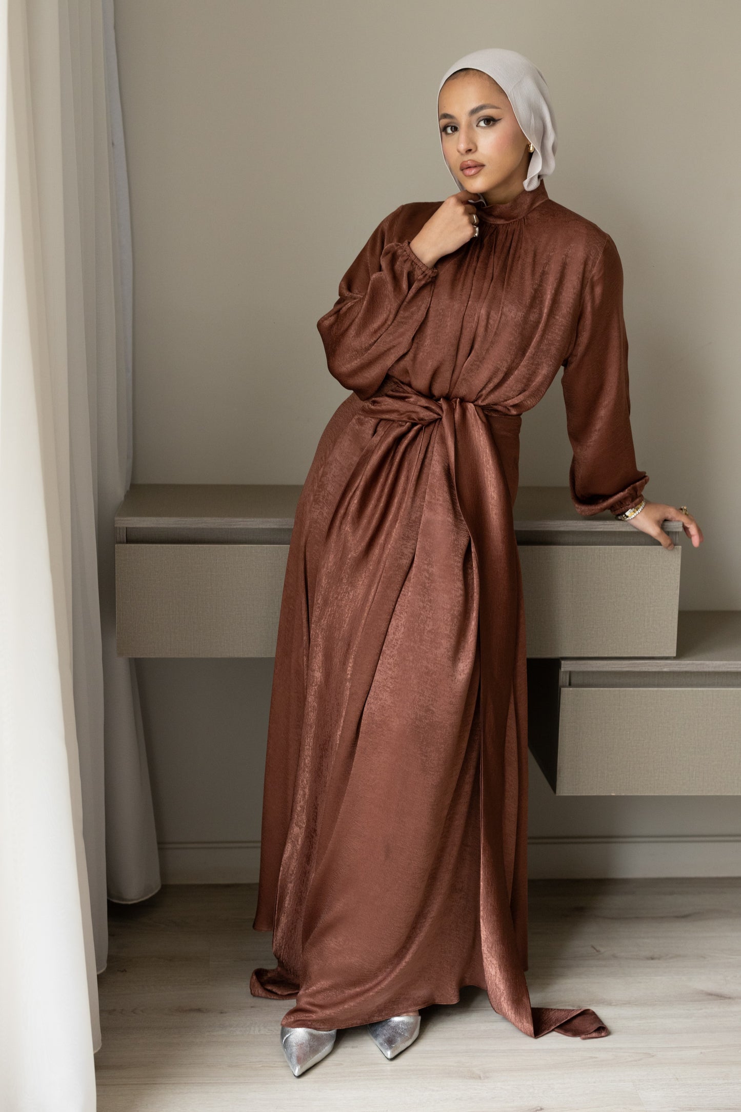 "SOLA” dress in havan