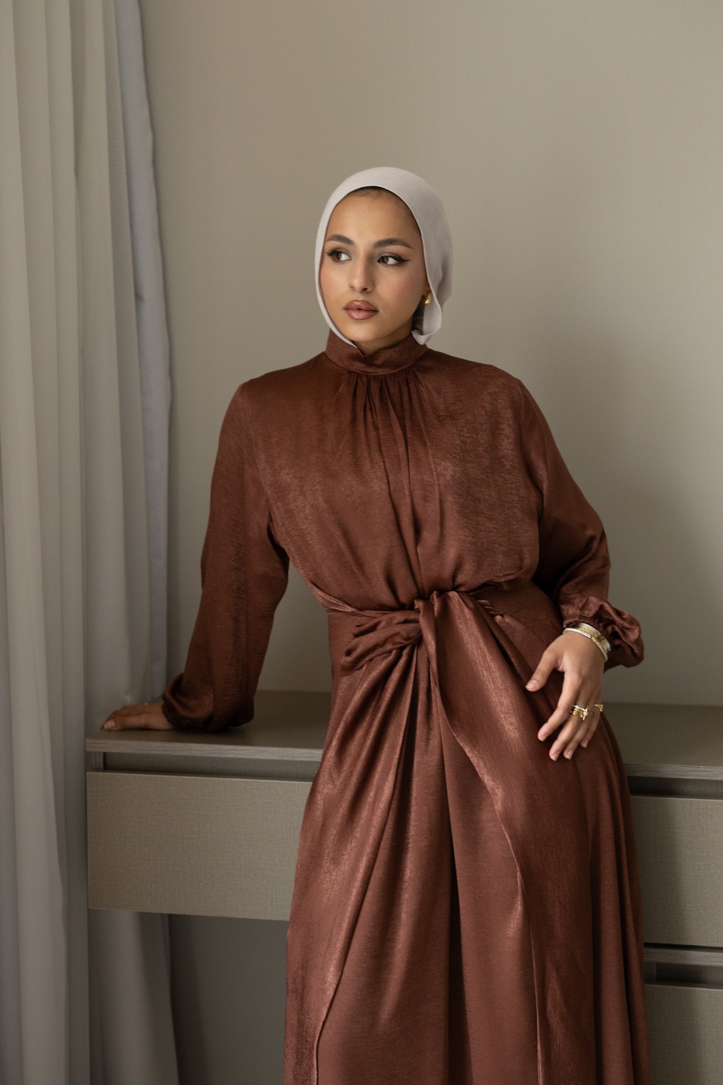"SOLA” dress in havan