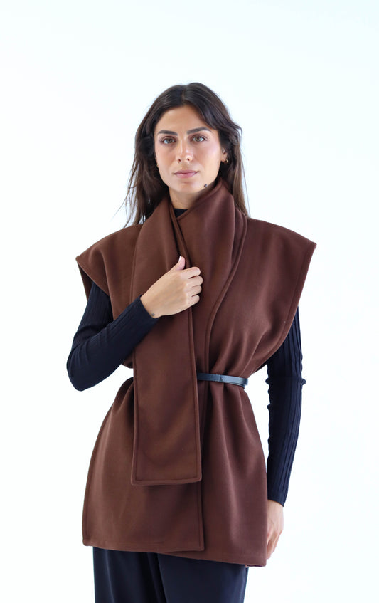 The "DAWN" Cape in brown