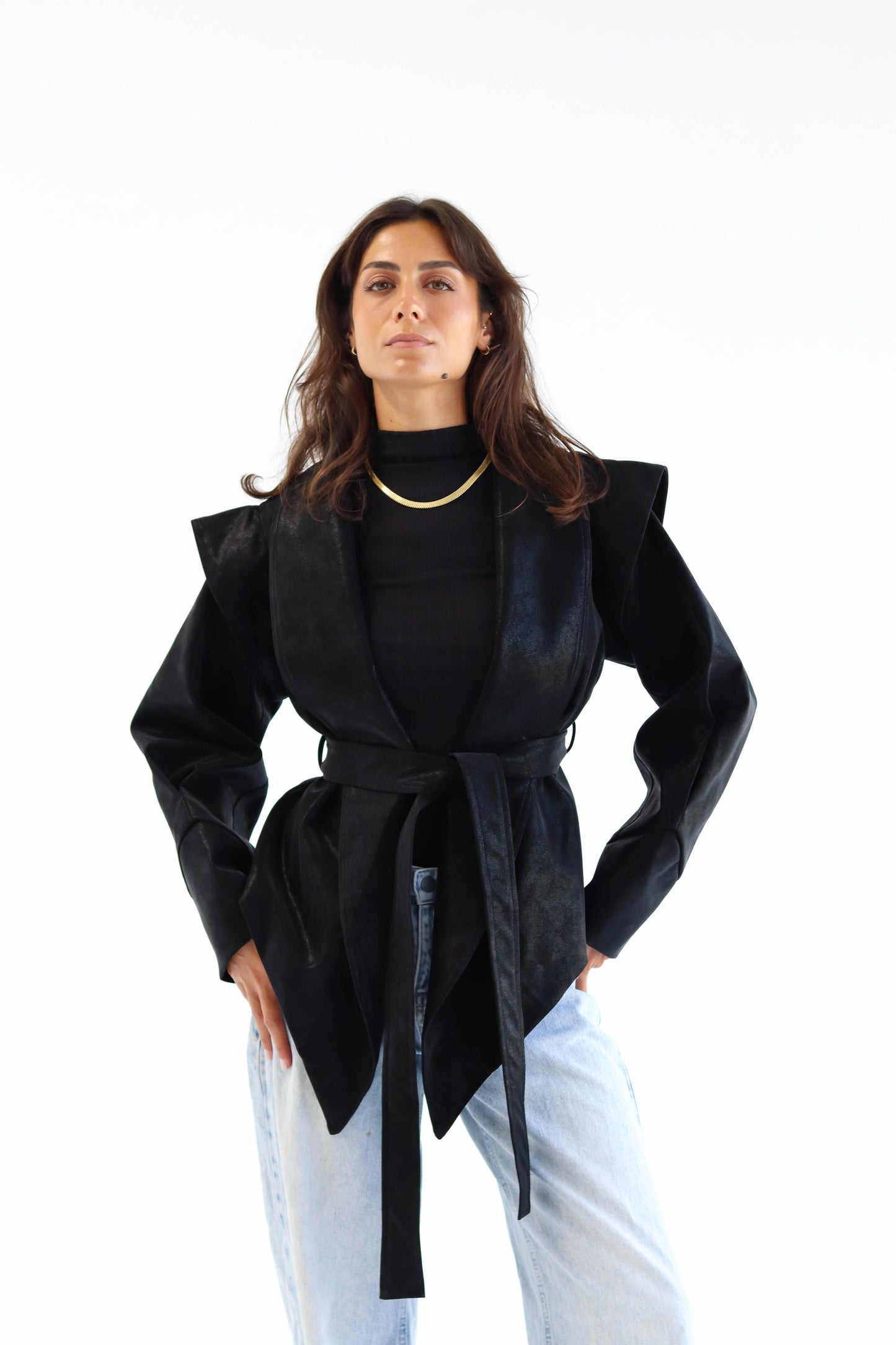 The "MUSE" Jacket in black