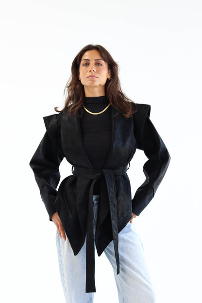 The "MUSE" Jacket in black