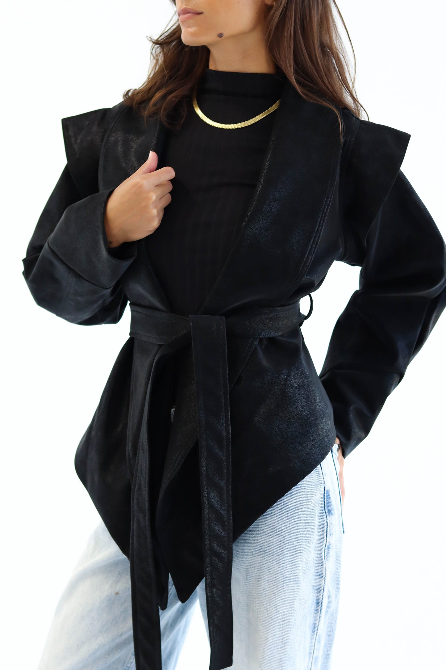 The "MUSE" Jacket in black