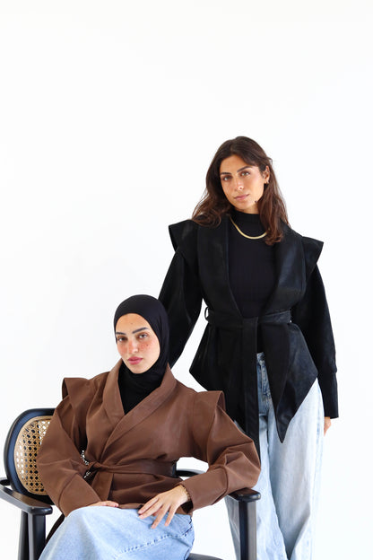 The "MUSE" Jacket in black