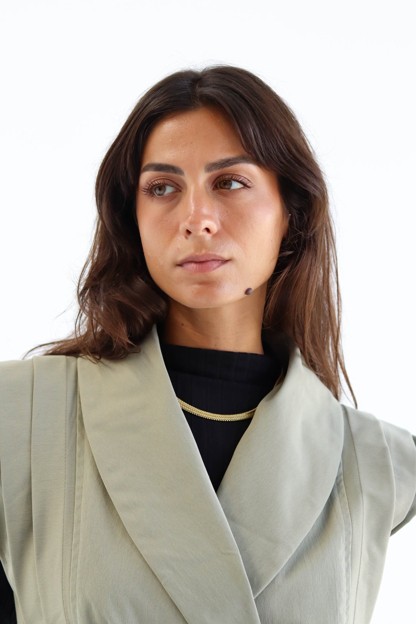 The "OPAL" Vest in Olive