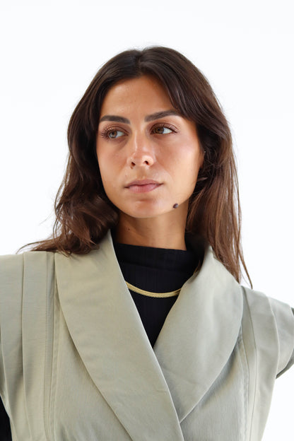 The "OPAL" Vest in Olive