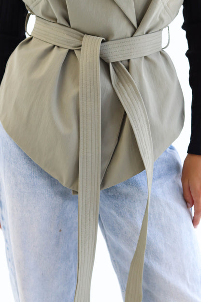 The "OPAL" Vest in Olive