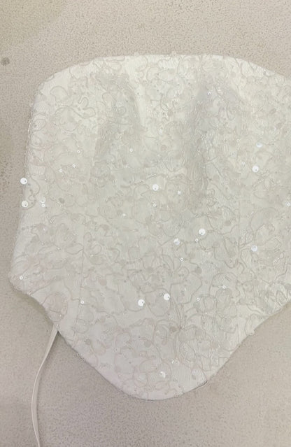 "Mila” dress in White