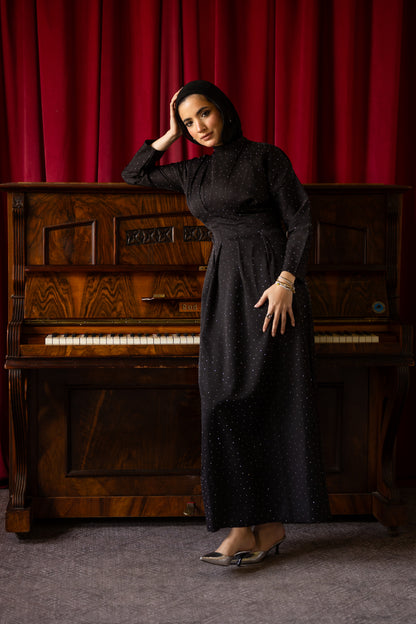 Bella Luxe Dress in Black