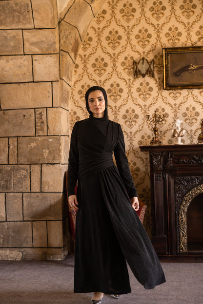 "Elen” dress in black [PRE-ORDER]