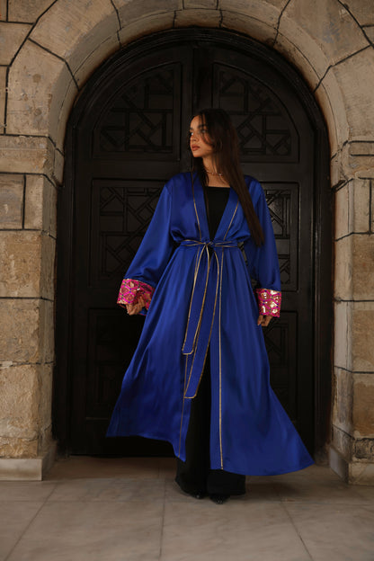 "Nuray" Kaftan in Blue