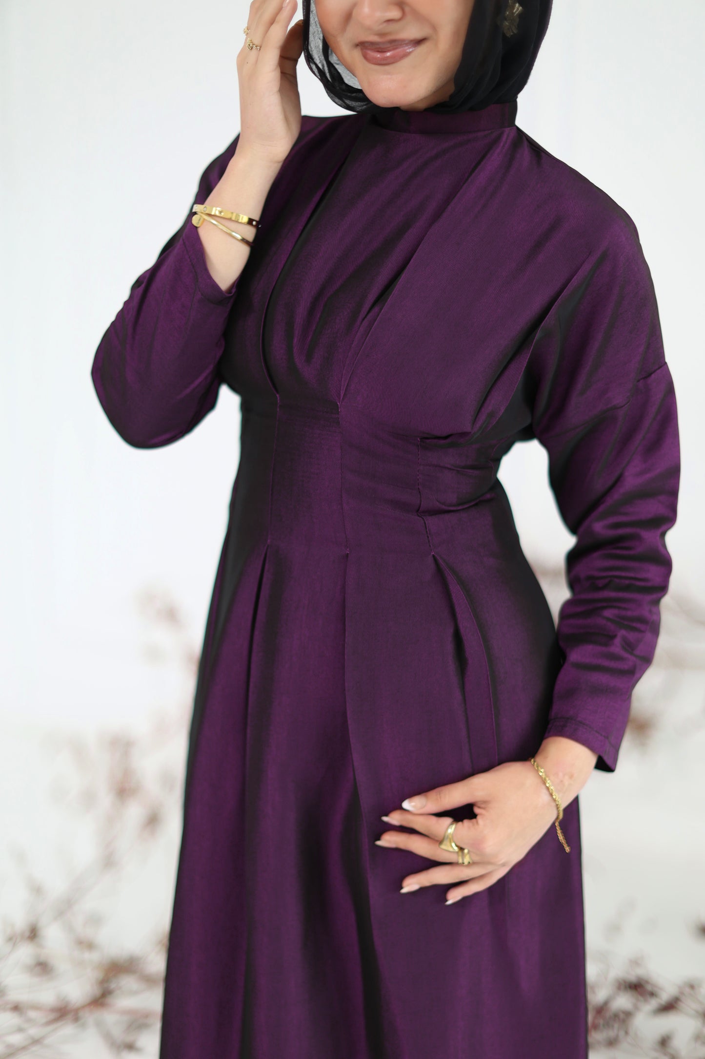 Bella Charm Dress in purple