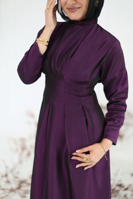 Bella Charm Dress in purple