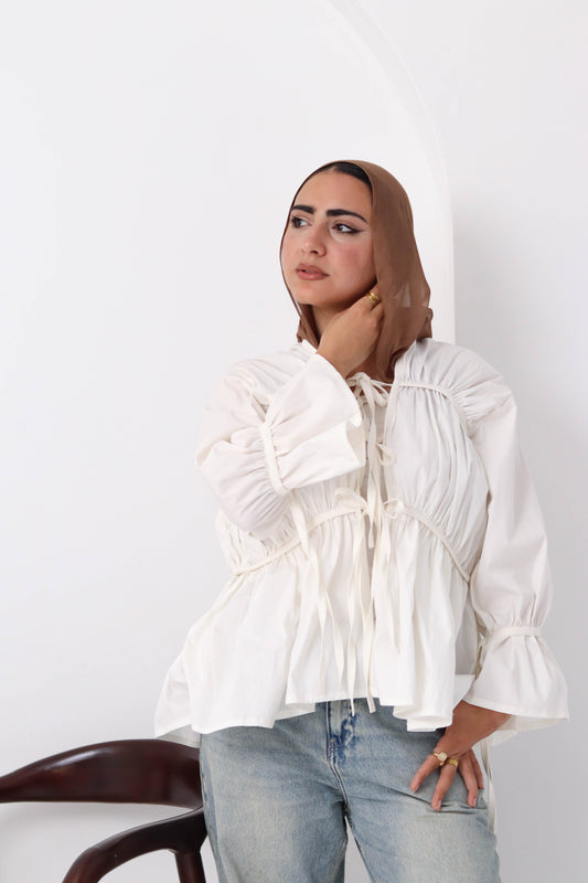 Emily ruched top