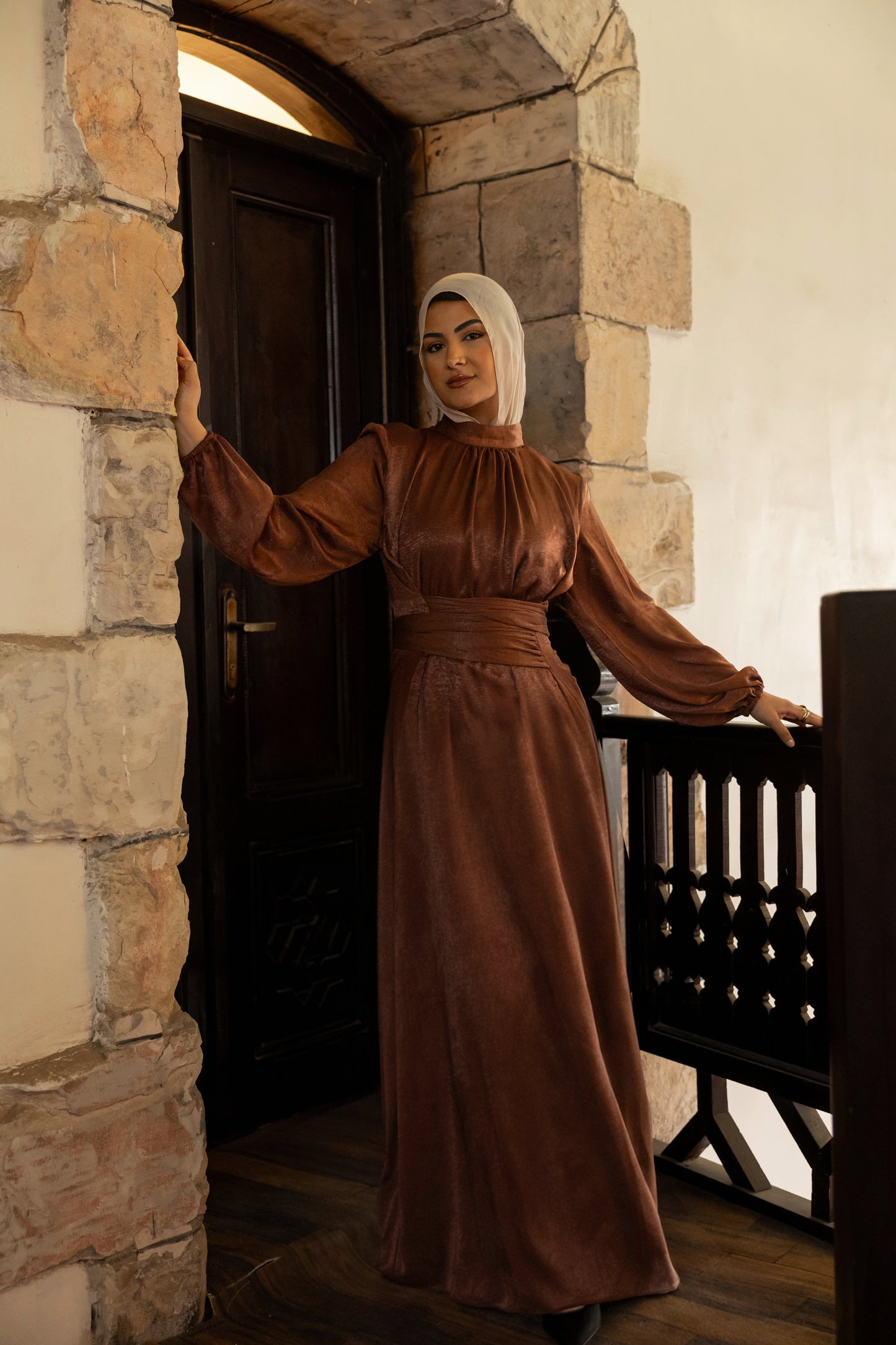 "SOLA” dress in havan