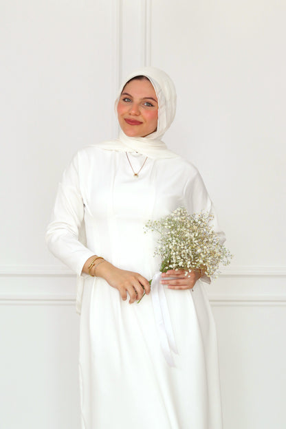 Bella dress in White