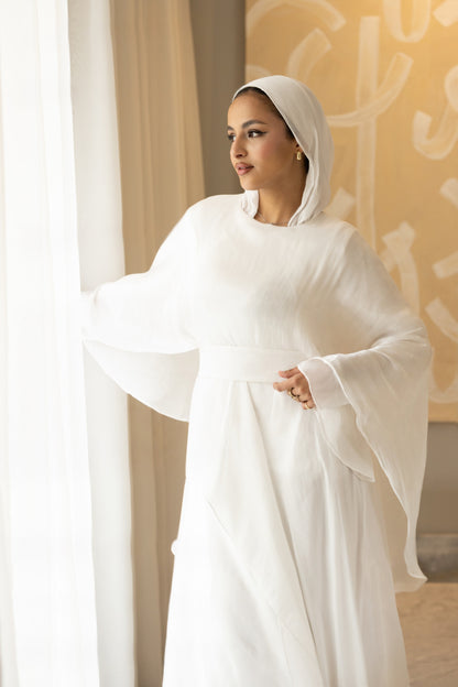 "Sofi” dress in white