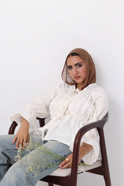 Emily ruched top