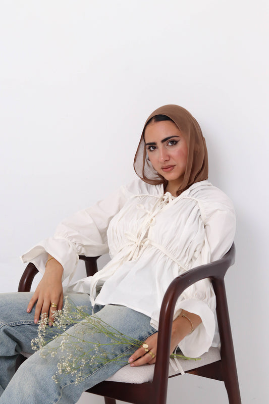 Emily ruched top
