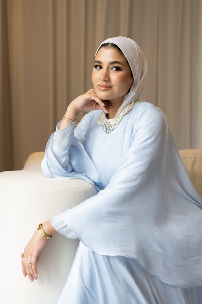 "Sofi” dress in baby blue [PRE-ORDER]