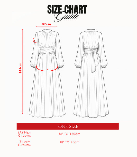 "SOLA” dress in white
