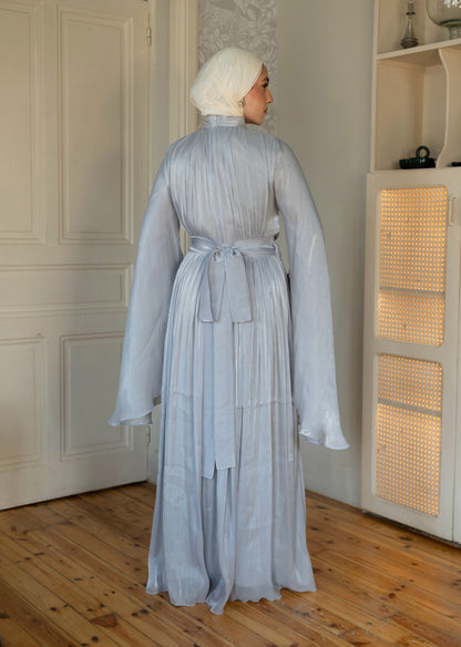 "Luna” dress in Grey