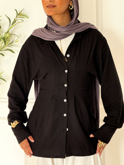 Victoria shirt in black