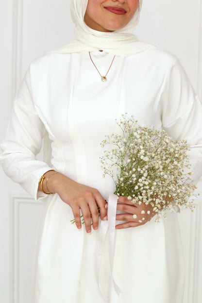 Bella dress in White