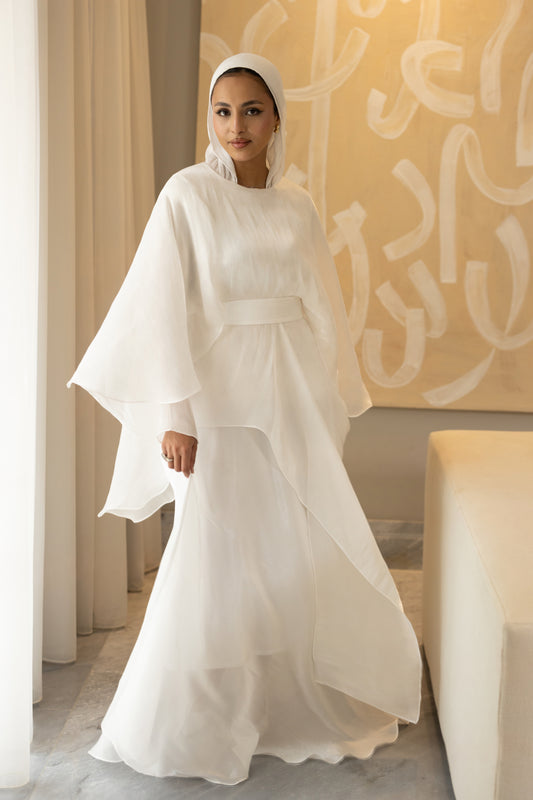 "Sofi” dress in white