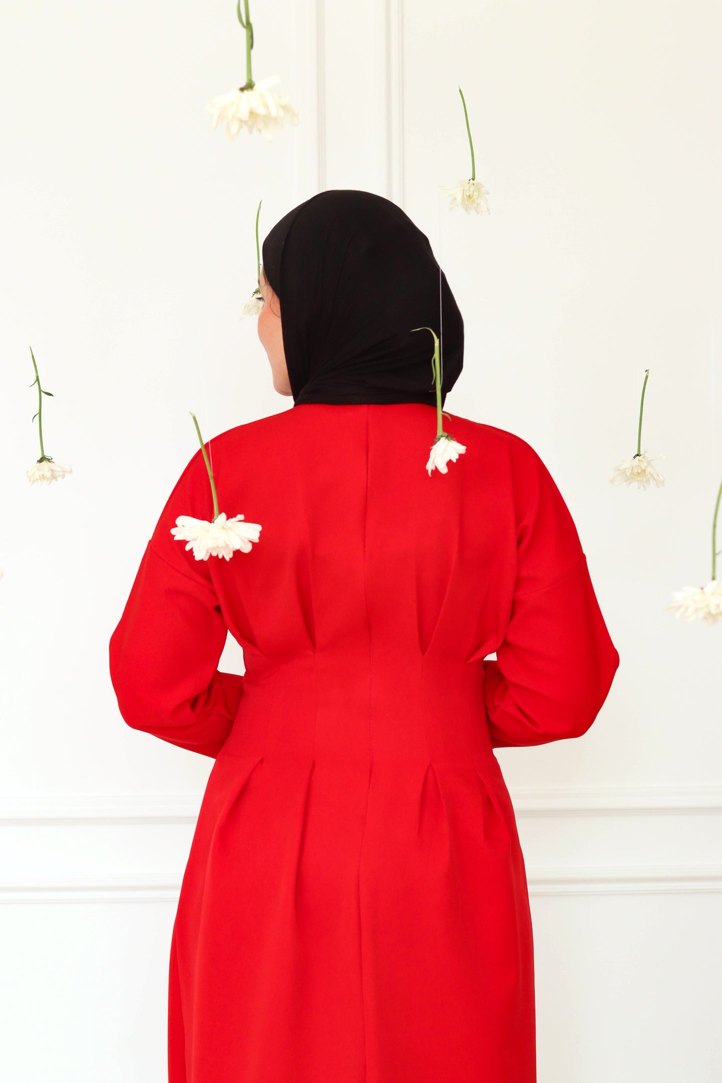 Bella dress in Red