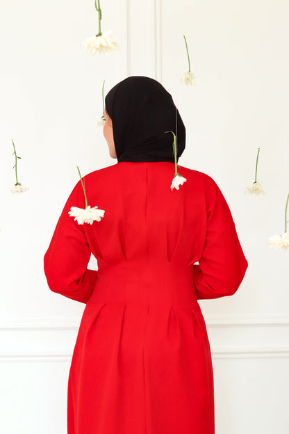 Bella dress in Red