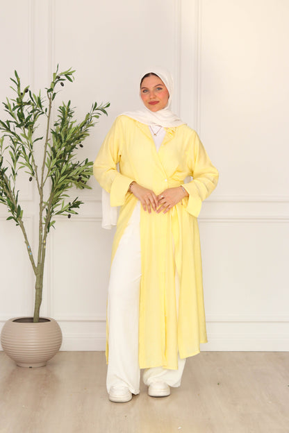 Fiona Shirt in Butter Yellow