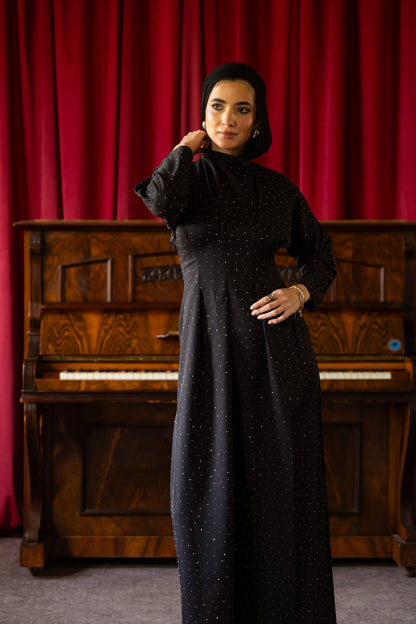 Bella Luxe Dress in Black