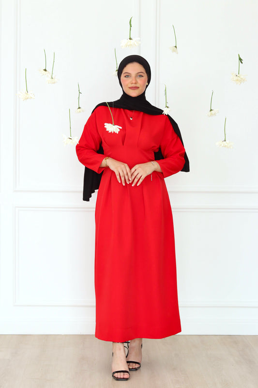 Bella dress in Red