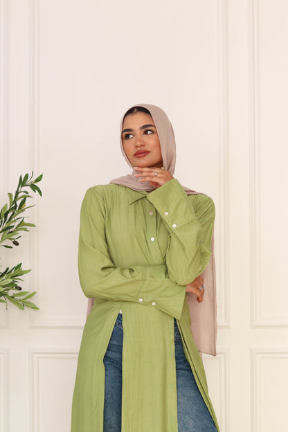 Fiona Shirt in Pistachio