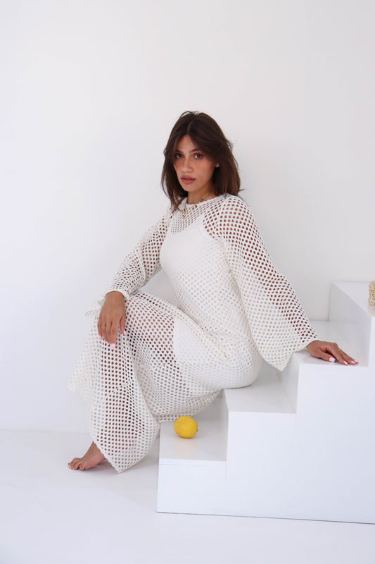 Fishnet coverup/dress