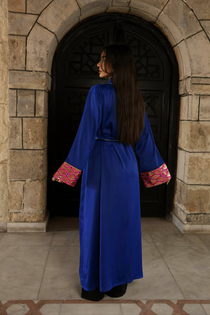 "Nuray" Kaftan in Blue
