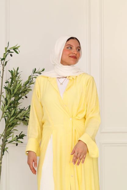 Fiona Shirt in Butter Yellow