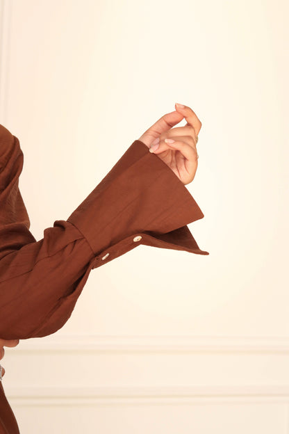 Fiona Shirt in Brown